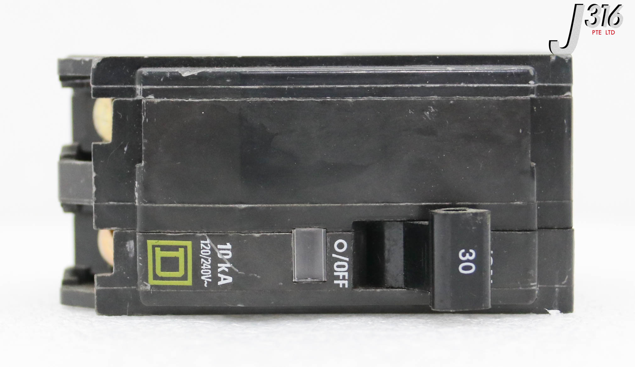 グレー1枚 34526 SCHNEIDER ELE SQUARE D 2-POLE CIRCUIT BREAKER, QO SERIES